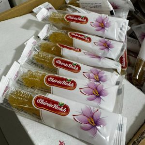 خرید نبات زعفرانی شیرین رخ - کارتنی