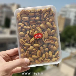 خرید پسته اکبری شور درجه یک لیاگل - 500 گرم