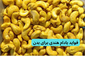 فواید بادام هندی برای بدن