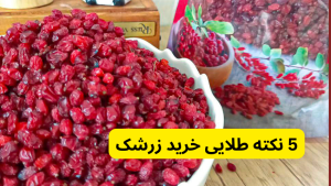 5 نکته طلایی خرید زرشک