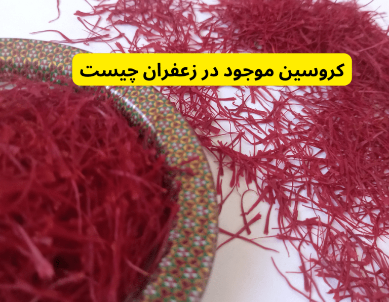 کروسین موجود در زعفران چیست