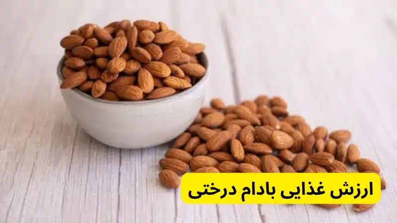 ارزش غذایی بادام درختی