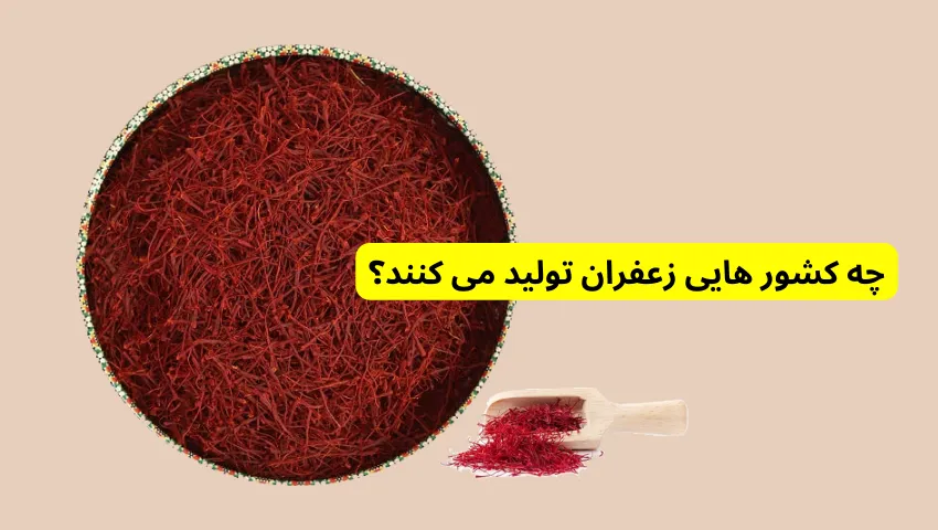 چه کشور هایی زعفران تولید می کنند؟ در بهترین زعفران دنیا مال کدام کشور است؟