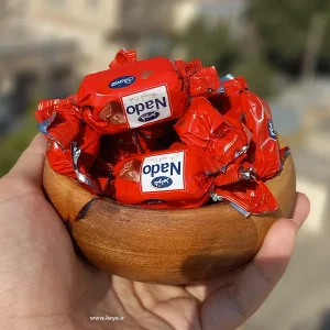 قیمت و خرید شکلات نادو دو سر پیچ شونیز- 250 گرم