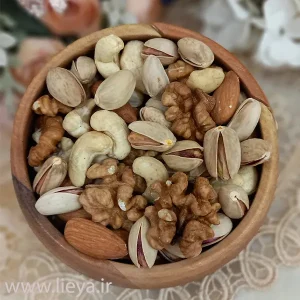 قیمت و خرید اینترنتی خرید آجیل چهار مغز خام پسته اکبری خام و بادام هندی خام و گردو بادام