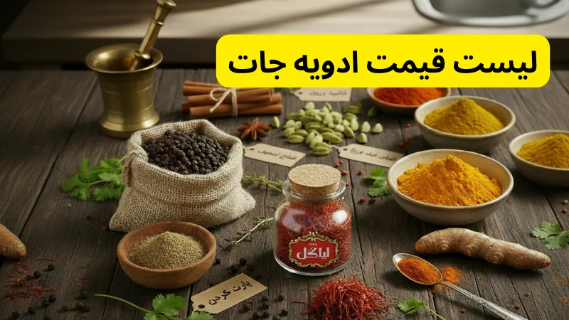 لیست قیمت ادویه جات در قیمت و خرید انواع ادویه جات